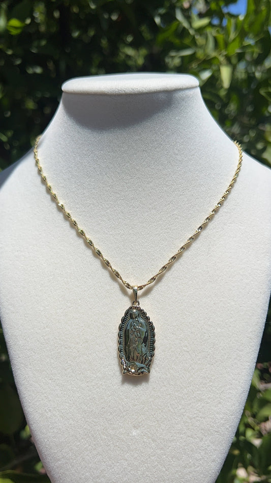 Simple Virgin Mary Necklace