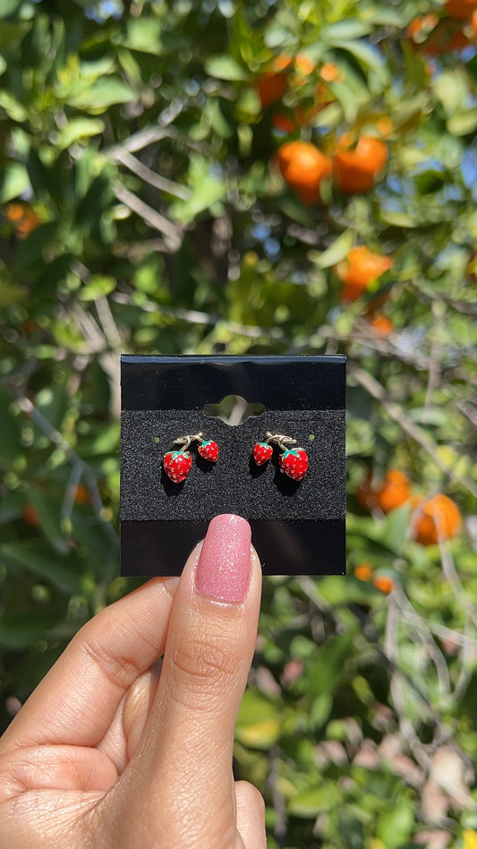 Strawberry Earrings