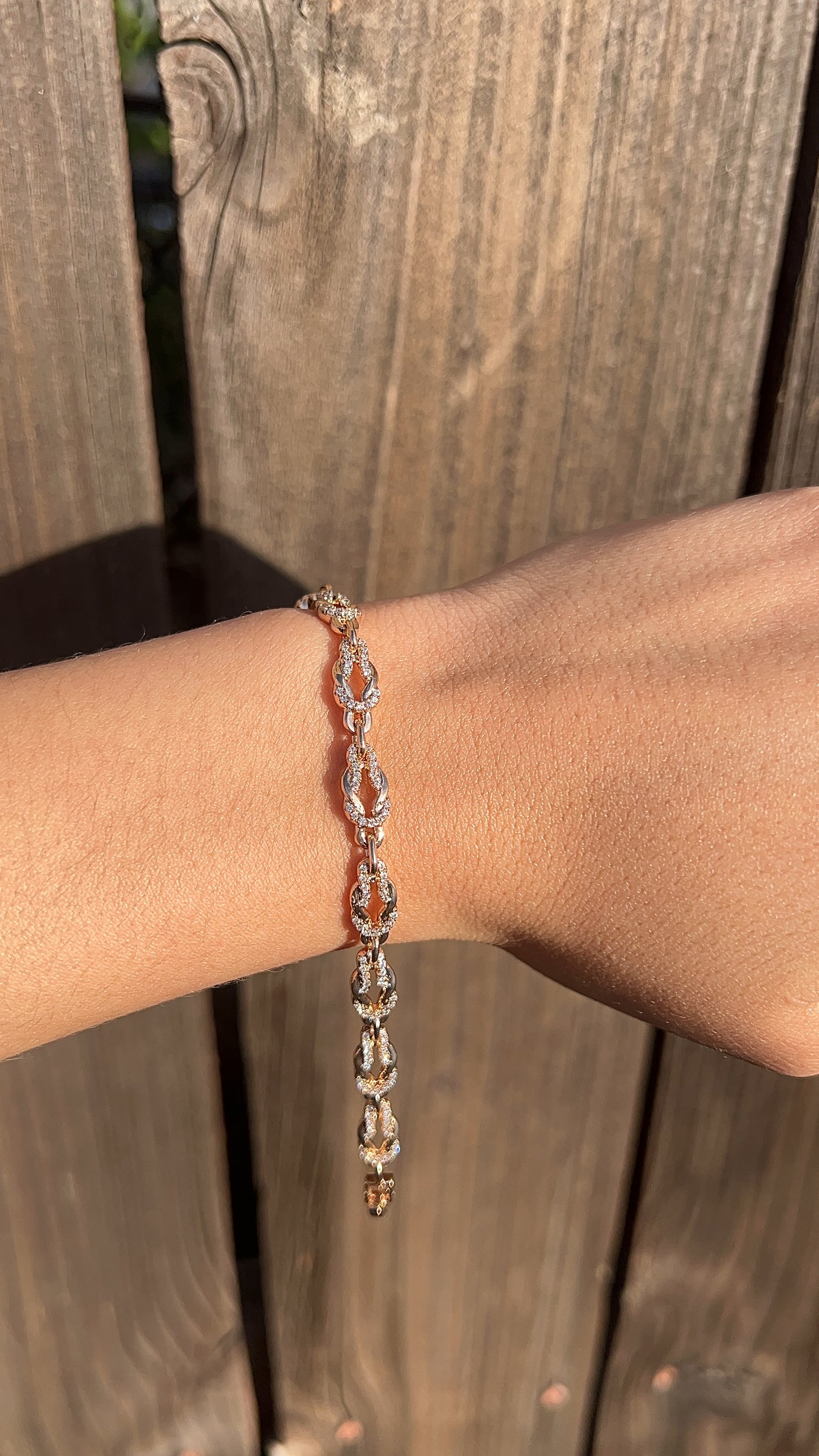 Twisted Chain Bracelet